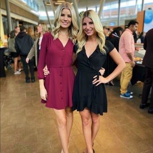 Aritzia - Sunday Best wrap dress